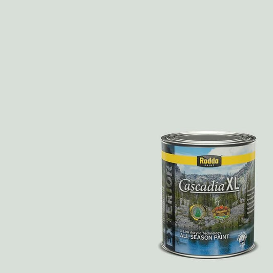 Rodda Paint CASCADIA XL Exterior Velvet Paint & Primer in One, Quart, Calm Breeze