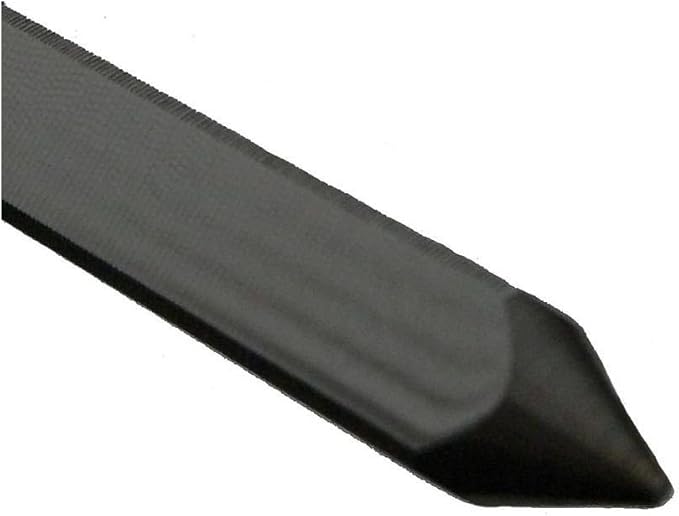 OneGrill 24” x 5/16” Square Chrome Steel Grill Rotisserie Spit Rod with Premium Insulated Handle