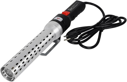 GasSaf Electric Charcoal Fire Starter and Lighter for Big Green Egg Fireplace Fire Pits Campfires and Others, with Built-in Blower Quick BBQ Lighting Charcoal, Wood and Others(Ceramic Core)