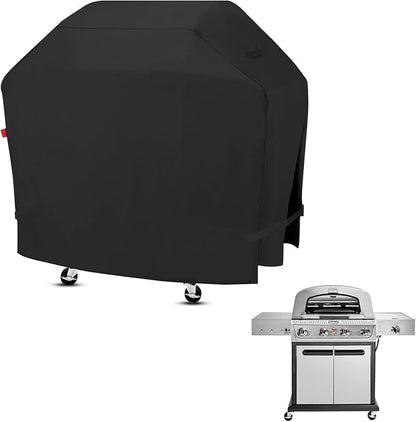 Outdoor Grill Cover Fits Cuisinart Propel+ 4-Burner 3-in-1 Gas Grill CGG-6331, Cover Geny Waterproof 600D Heavy Duty BBQ Grill Covers, 58" L x 26" D x 45" H.