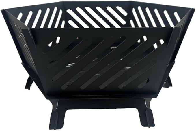 26-inch Outdoor Portable Wood-Burning Fire Pit with Carry Bag, Log Stove Fireplace for Camping, Backyard, Garden, Patio and Beach