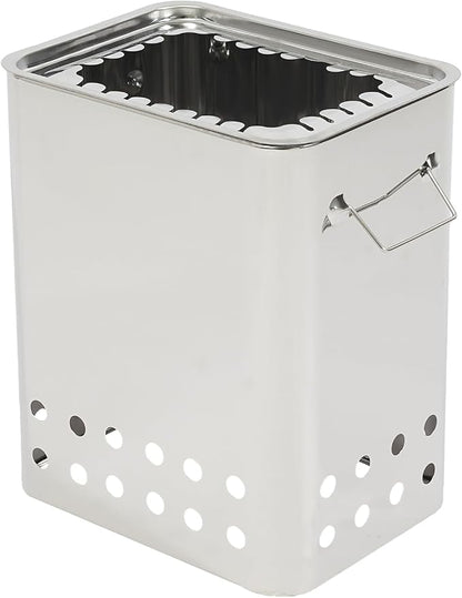 Square Charcoal Grill,26-Skewer Portable Smokeless Outdoor BBQ Grill with Stainless Steel,for Camping Travel Picnics & Backyard