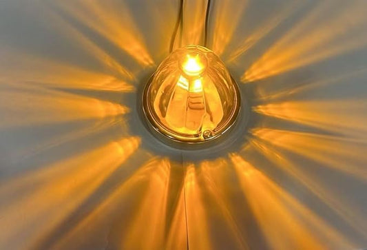 TLM Watermelon Lights led AMS/Legendaria luz de sandía de 3.5 pulgadas/Lente de vidrio (Yelow)
