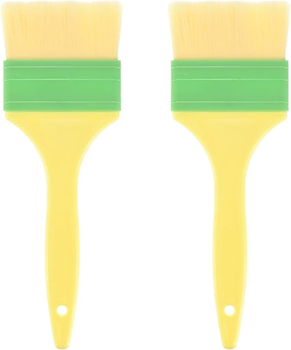 M METERXITY 2-Pack Pastry Brush, Soft Basting Baking BBQ Oil Brush for Cooking/Barbecue/Kitchen [3"]