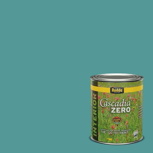 Rodda Paint CASCADIA ZERO Interior Satin Paint & Primer in One, Quart, Atmosphere