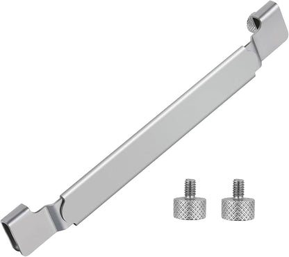 Griddle Spatula Holder, Adjustable Stainless Steel Grill Tool Hold Rack for Blackstone, Camp Chef, Royal Gourmet (Silver)