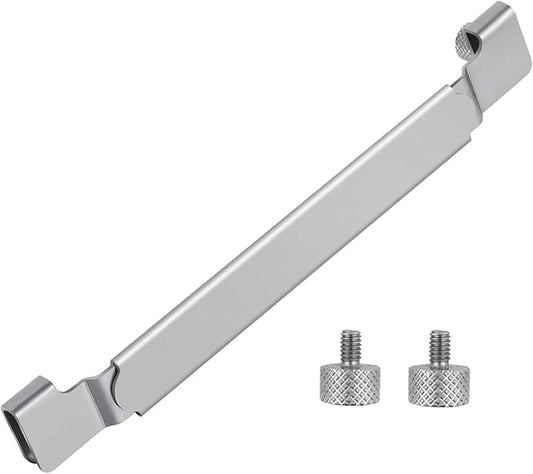 Griddle Spatula Holder, Adjustable Stainless Steel Grill Tool Hold Rack for Blackstone, Camp Chef, Royal Gourmet (Silver)
