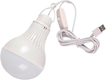 USB Powered Led Camping with Push Button Switch, Portable Rechargeable Hanging Tent Light, Multi Mode Cordless Lamp for Outdoor BBQ, Fishing, Work Repair, & Garden Use