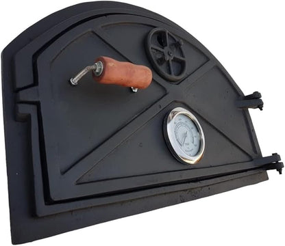 Wood-fired oven door with left handle - Sor Pampa Grill - Cod 31