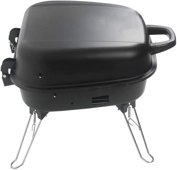 Portable Charcoal Grill for Camping BBQ Grills Outdoor Barbecue Grill, Mini Charcoal BBQ Shelf for 3-5 People, Easy Carry for Picnic Patio Backyard Tailgate,A-1
