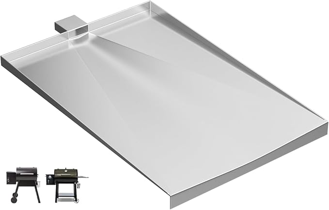 SUB025 BBQ055 Drip Pan Replacement Parts for Traeger Drip Tray, Traeger Bronson 20, BBQ055.04 BBQ155.01 BBQ155.02 CAN155.01 CAN155.45 TFB29LZA BBQ055.00 Junior Elite 20, Tailgater 20 Grease Tray