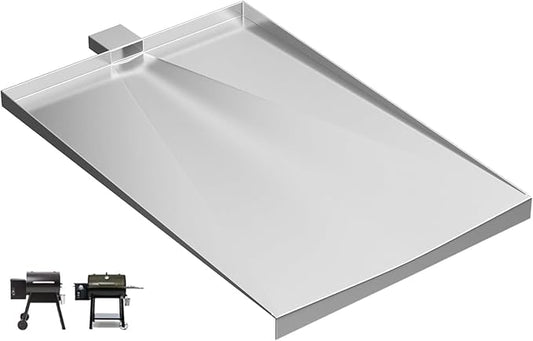 SUB025 BBQ055 Drip Pan Replacement Parts for Traeger Drip Tray, Traeger Bronson 20, BBQ055.04 BBQ155.01 BBQ155.02 CAN155.01 CAN155.45 TFB29LZA BBQ055.00 Junior Elite 20, Tailgater 20 Grease Tray