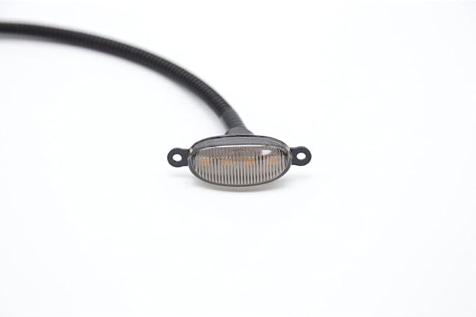 3PCS Front Grille Bumper Grill Hood LED Lights for RAM 1500 2500 3500 Smoked Lens LED Front Grille Running Lights
