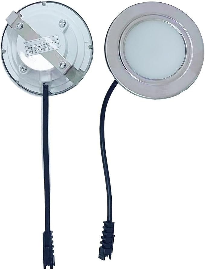 2PCS Extractor Hood Lighting Led Cold Light DC12V/1.5W Integrated Cooker Universal Accessories Light Plate