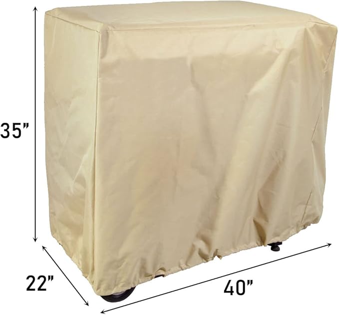 Grill Cover for Camp Chef Flat Top 600 Griddle FTG600, Pit Boss 757GS PB4BGD1 PB4BGS1, CharBroil Nexgrill 4 Burner Flat Top Grill Griddle Cover 40 Inch Outdoor Waterprooof