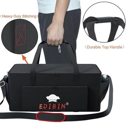 Grill Carry Bag for Weber Q2200 Liquid Propane Grill,Compatible with Weber Q2200 Liquid Propane Griddle,600D Heavy Duty Weather Resistant Griddle Cover