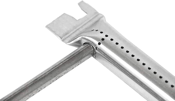 Hongso 34 1/4" SS Burner Tube Set and 24.5" Flavorizer Bars Replacement for Weber Genesis 300 Series E-310 E-320 EP-310 EP-320 S-310 S-320 Gas Grills (with Side Control Panel Only), 67722 7539 7540