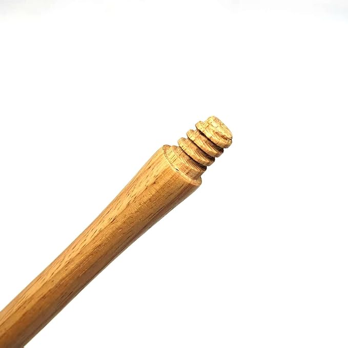15.5in Basting Mop Brush for BBQ Grilling - Wooden Handle Detachable with 2 Replacement Heads &Silicone Brush - Grill Tools for Outdoor Cooking, Camping, Smoking