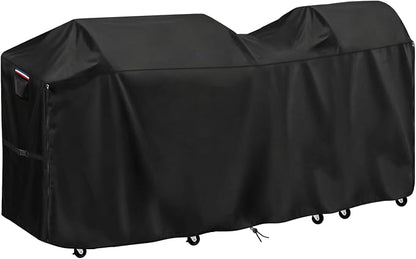 100 Inch Island Grill Cover, Outdoor BBQ Island Waterproof Cover | Heavy Duty Outdoor Large Kitchen Covers for Patio BBQ, 100"L x 35"W x 52"H