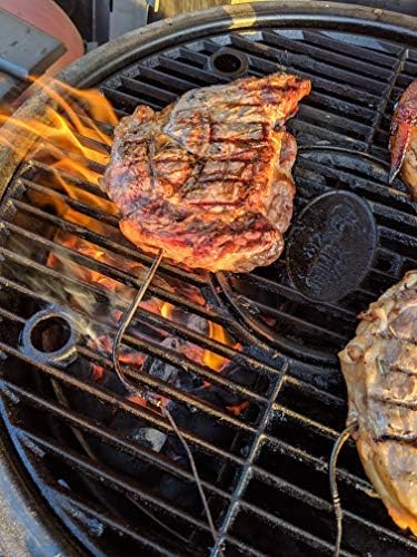 Half Moon Searing Tray Stainless Charcoal Ash Basket for Char-Griller Akorn Kamado, Blaze Grill Kamado, Pit Boss 24, and Many Large Kamado Grills