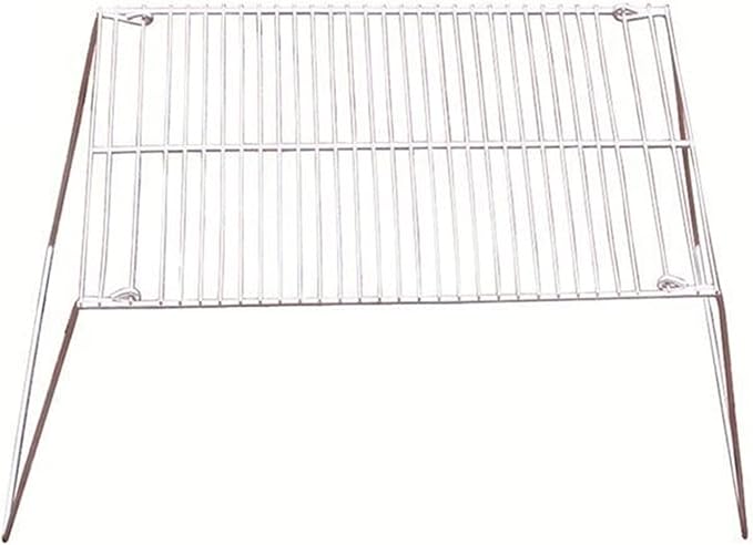 Mini Folding Stove Rack BBQ Grill Pot Stand Stainless Steel Portable Charcoal Grill Non-Stick Camping BBQ Grills Outdoor Barbecue Grill for Picnic Hiking Backpacking,A-1