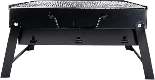 Folding Outdoor Portable Barbecue Grill, Household Charcoal Carbon Grill(L)