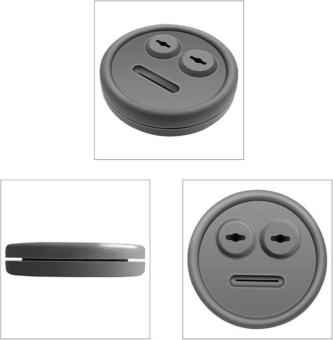 3 Pack Meat Thermometer Probe Grommet for Grill, Replacement for Weber 85037 Smokey Mountain Cookers Accessories, and Other Grills Probes Port
