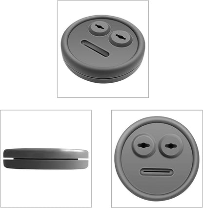 3 Pack Meat Thermometer Probe Grommet for Grill, Replacement for Weber 85037 Smokey Mountain Cookers Accessories, and Other Grills Probes Port