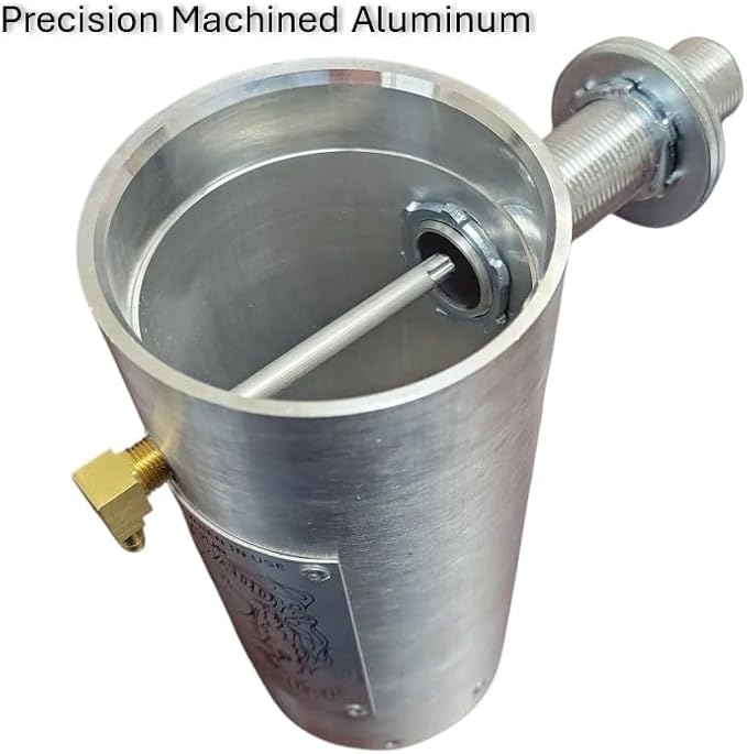 8-Inch Cold Smoke Generator – Heavy-Duty USA-Made Aluminum Body, Works with All BBQ & Pellet Grills – 45 min Burn Time