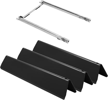 Spirit E-210 7635 Flavorizer Bars 69785 Burner Grill Replacement Parts for Weber Spirit and Spirit II 200 Series E-210 S-210 E-220 S-220 ii E-210 II S-210 II E-220 II S-220 Spirit 2 GS4 Grill Parts