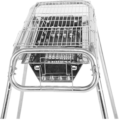 Portable Charcoal Grill for Camping BBQ Grills, Outdoor Barbecue Grill with Foldable Stainless Steel Rack, Independent Carbon Tank,85 * 43 * 41Cm-D