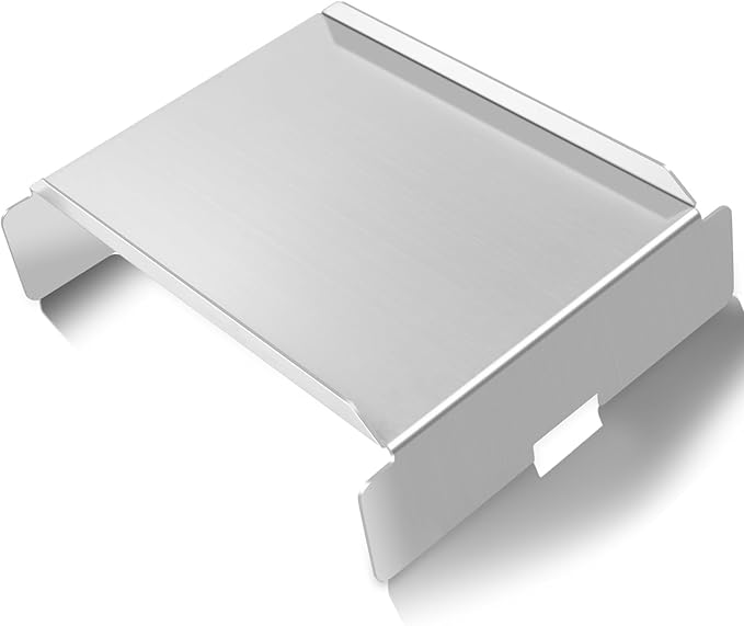 Heavy Duty Stainless Steel Pit Boss Heat Baffle Diffuser and Flame Tamer Replacement for Pit Boss 700 820 850 1000 1150 1250 1300 1600 Series Pellet Smokers, Drip Pan Heat Deflector Grill Accessories