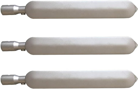3 Pack Cast Stainless Steel 304 Oval Burner Fits for Barbeques Galore Grand Hall Kenmore Grand Turbo G5TSR, B3807 B3810 B3812 Y0662, Y0663, Y0665, CITSG, 282269, P1961A NG and LP Models