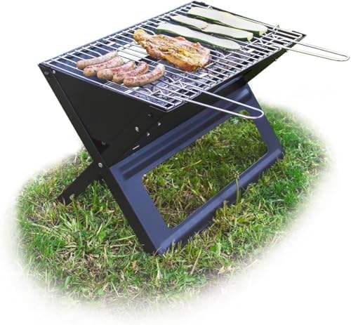 Portable Charcoal Grill with Carry Handle for Quick Assembly Outdoor Cooking.Suitable for Outdoor Enthusiasts,Quick and Efficient Ignition