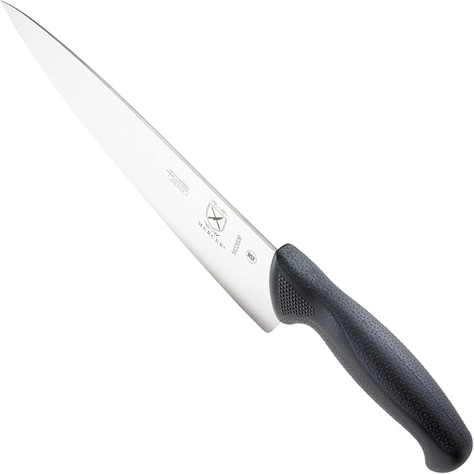 Mercer Culinary M22609 Millennia Black Handle, 9-Inch, Chef's Knife