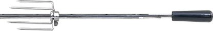 Cal Flame BBQ08856P4 4 Burner Rod Grill Rotisserie Kit, Silver