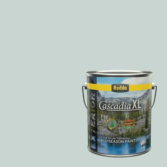 Rodda Paint CASCADIA XL Exterior Velvet Paint & Primer in One, 1-Gallon, Glacier