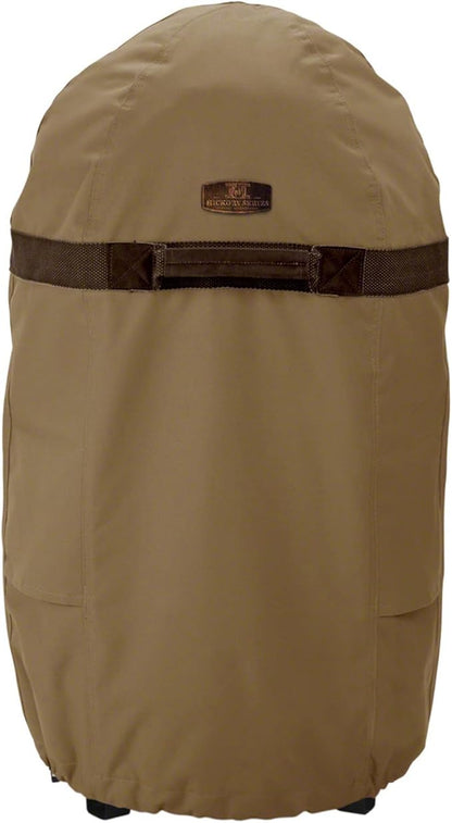 Classic Accessories Hickory Water-Resistant 24 Inch Round Smoker Grill Cover