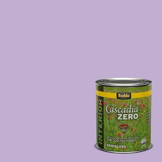 Rodda Paint CASCADIA ZERO Interior Semi-Gloss Paint & Primer in One, Quart, Grapes of Wrath