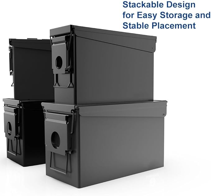 HARDROCK Metal Ammo Can, Ammo Box