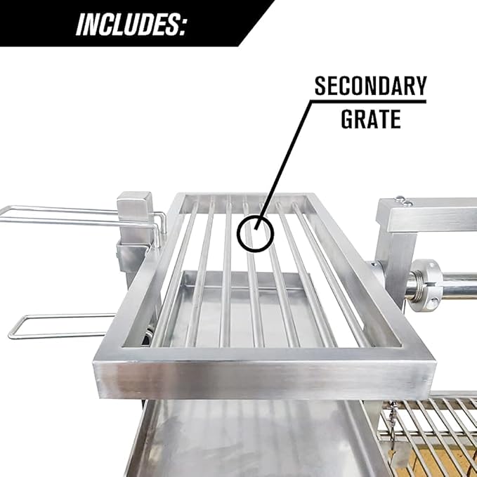 TAGWOOD BBQ Fully Featured Argentine Grill Santa Maria Grill Style With Brasero Stainless Steel | BBQ03SS