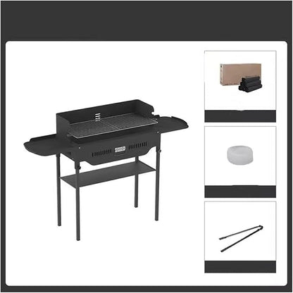 Camping Grill Camping Barbecue Outdoor Charcoal Folding Portable Carbon Grill Barbecue Charcoal Grill