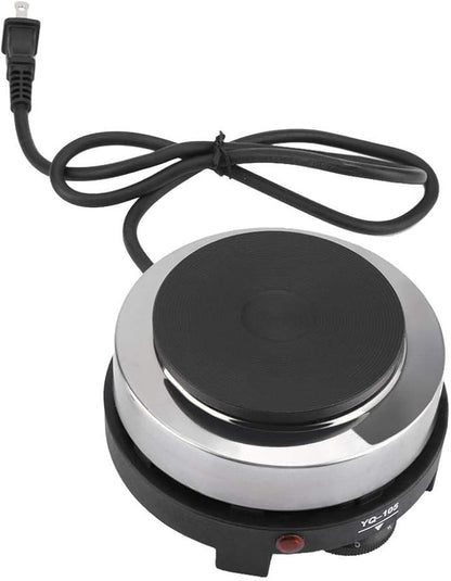 Nikou Portable Mini Stove, 500W Small Electric Hot Plate, Hot Burner Cooktop