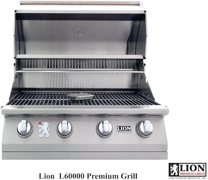 Lion 32″ 4-Burner Gas Grill – L60000 Liquid Propane