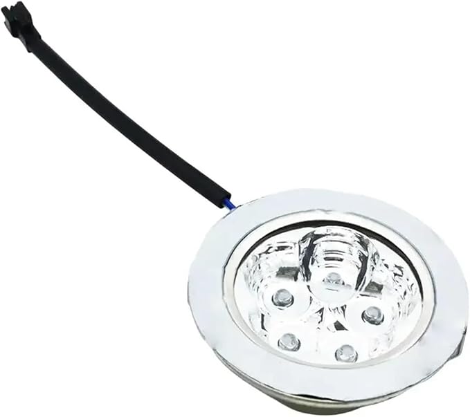 Compatible for Range Hood LED Lamp | 2-pack 220V round stainless light