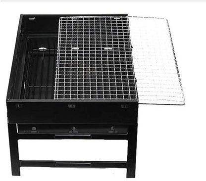 Portable Charcoal Grill for Camping BBQ, Outdoor Barbecue Grill Rack, Stainless Steel Charcoal Grills BBQ for Family Picnic, Camping Grill for 2-3 People,A-1