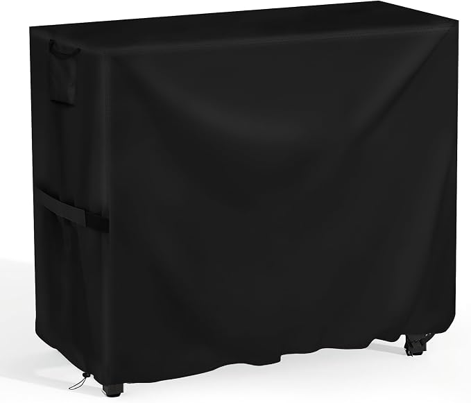 Prep Grill Table Cover, 36 Inch Waterproof Storage Cabinet Cover | All Weather Protection, Outdoor Patio Bar Cart Table Cover - 36 x 21 x 33 Inch