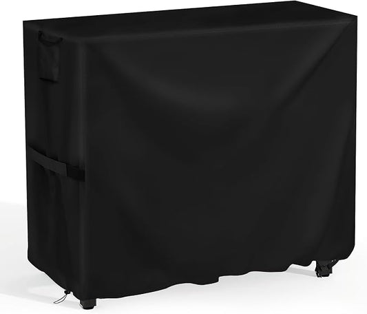 Prep Grill Table Cover, 36 Inch Waterproof Storage Cabinet Cover | All Weather Protection, Outdoor Patio Bar Cart Table Cover - 36 x 21 x 33 Inch