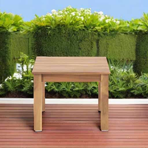 Christopher Knight Home Obreanna Outdoor End Table, Brown Patina Finish