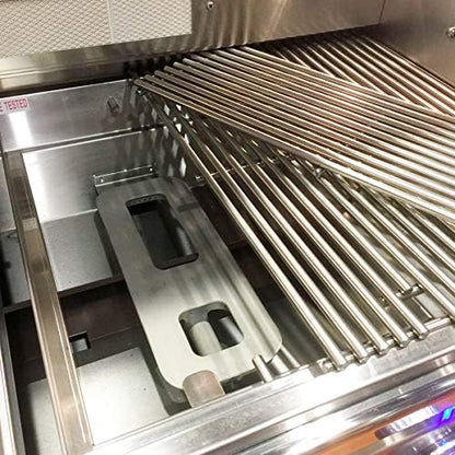 Cast Stainless Steel 304 Grill Burner, 15 3/4 x 4 3/4 in, Upgraded Replacement for CISC, Fits Coyote Members Mark Bakers Chef Grand Hall BBQ Grills 608SB, Monarch-04A 04B
